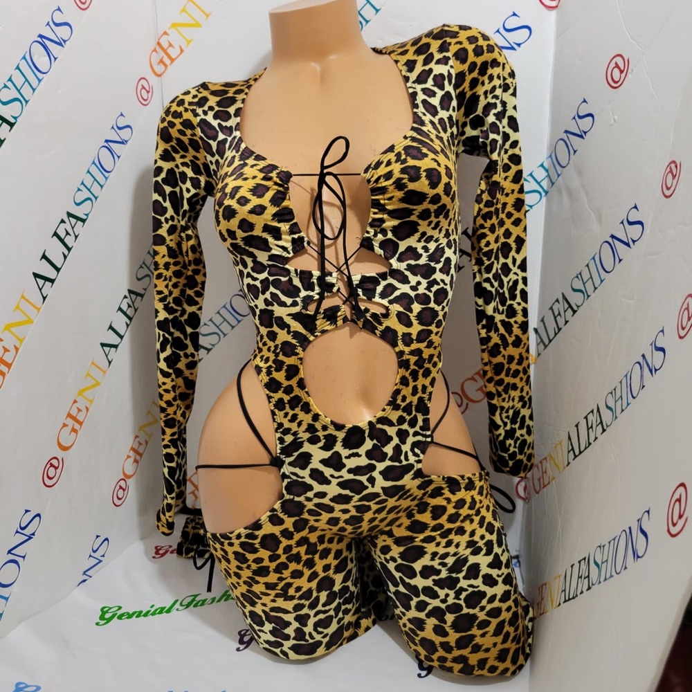 Cheetah exotic one piece